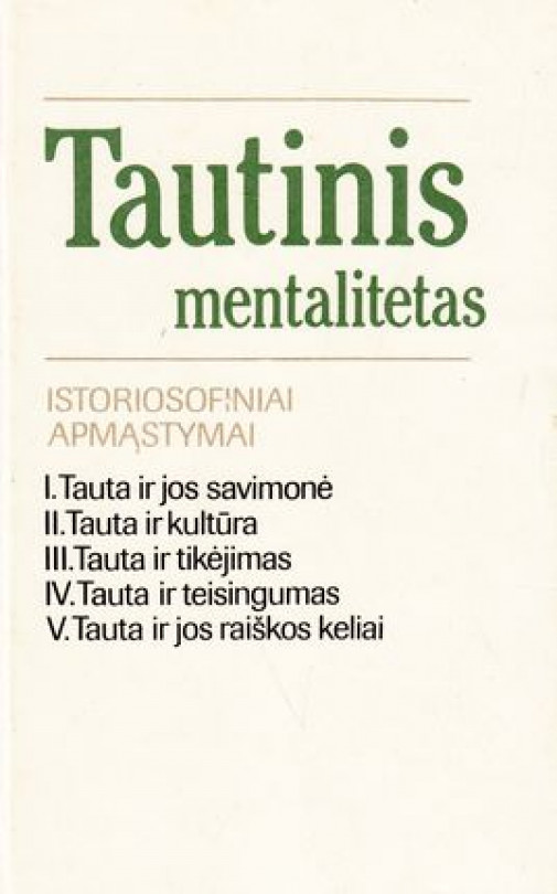 Tautinis Mentalitetas | ELVIS