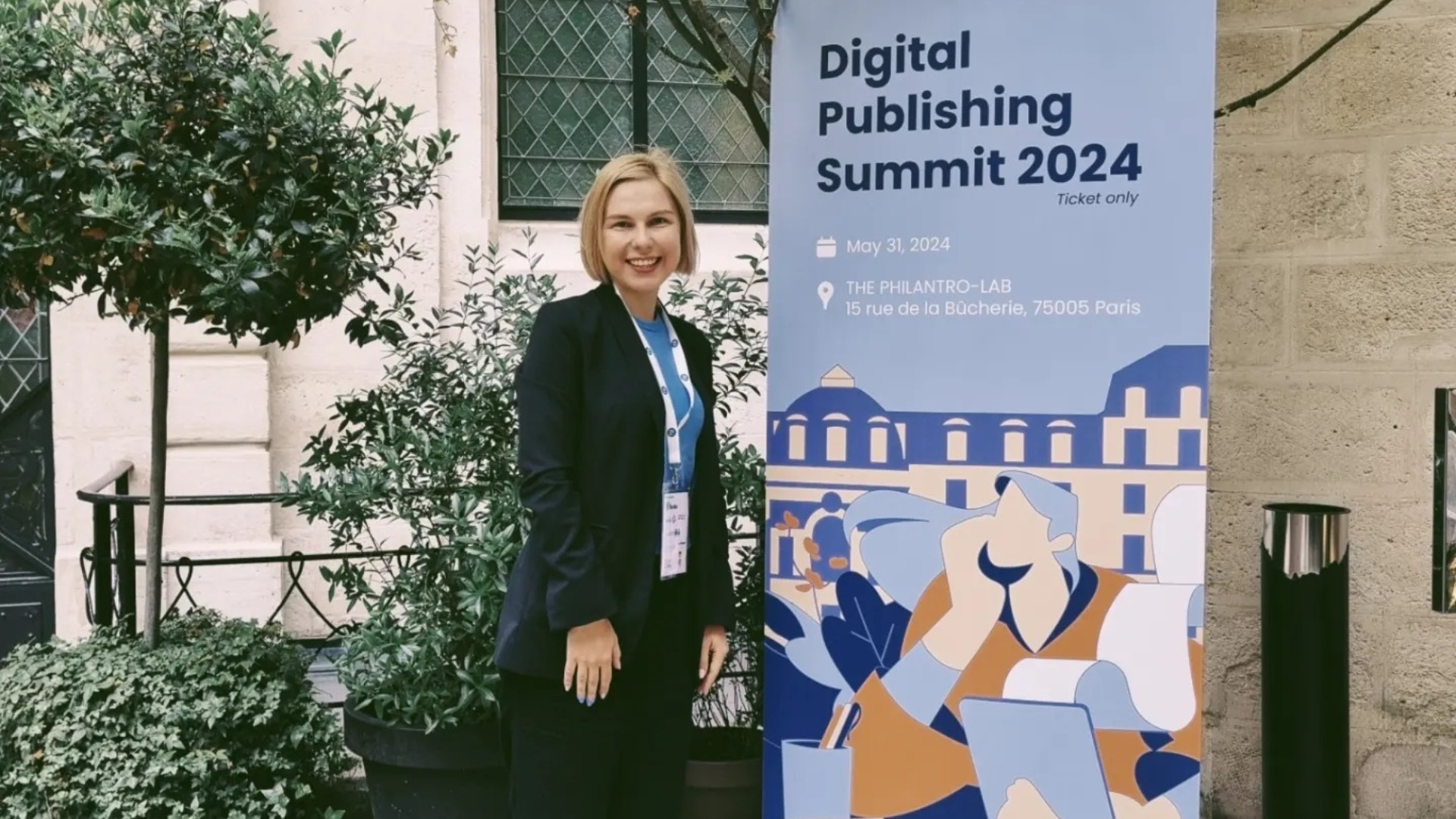 Akimirka iš įtraukiosios leidybos konferencijos Paryžiuje „Digital Publishing Summit 2024“
Lietuvos audiosensorinė bibliotekos archyvas