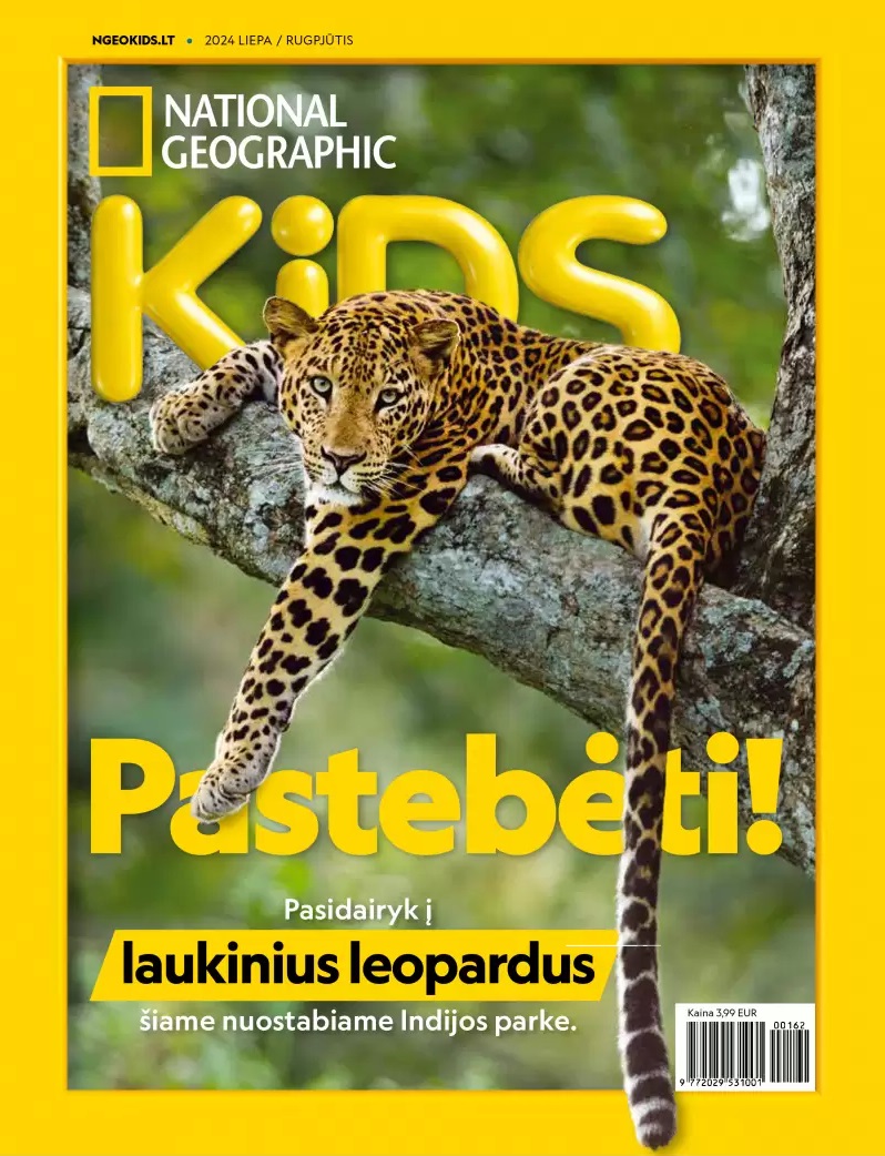 新品 National Geographic Kids 1 / ORT 6-9 National Geographic Kids, 2024, Nr. 6 | ELVIS