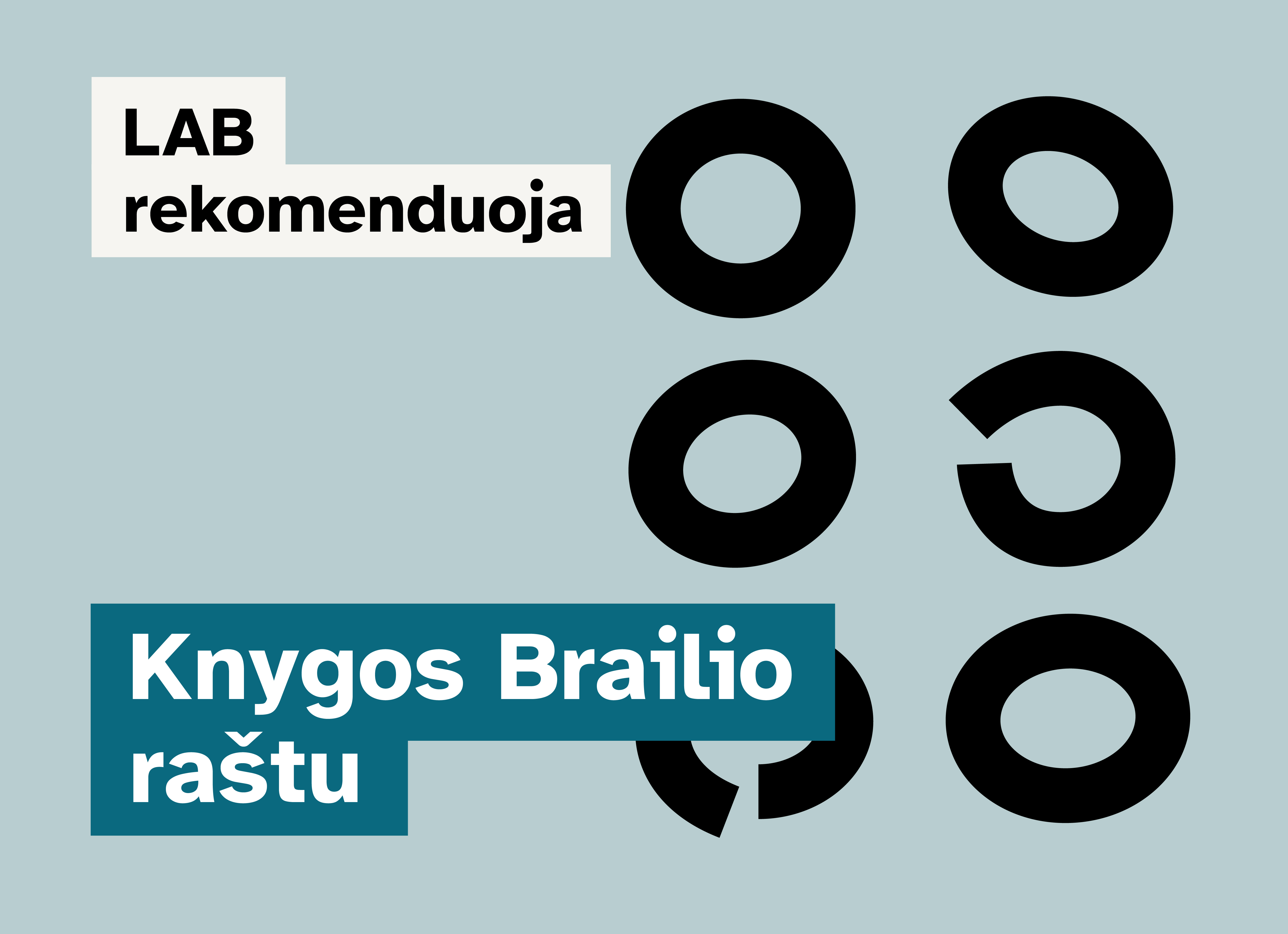 LAB rekomenduoja: knygos Brailio raštu | ELVIS