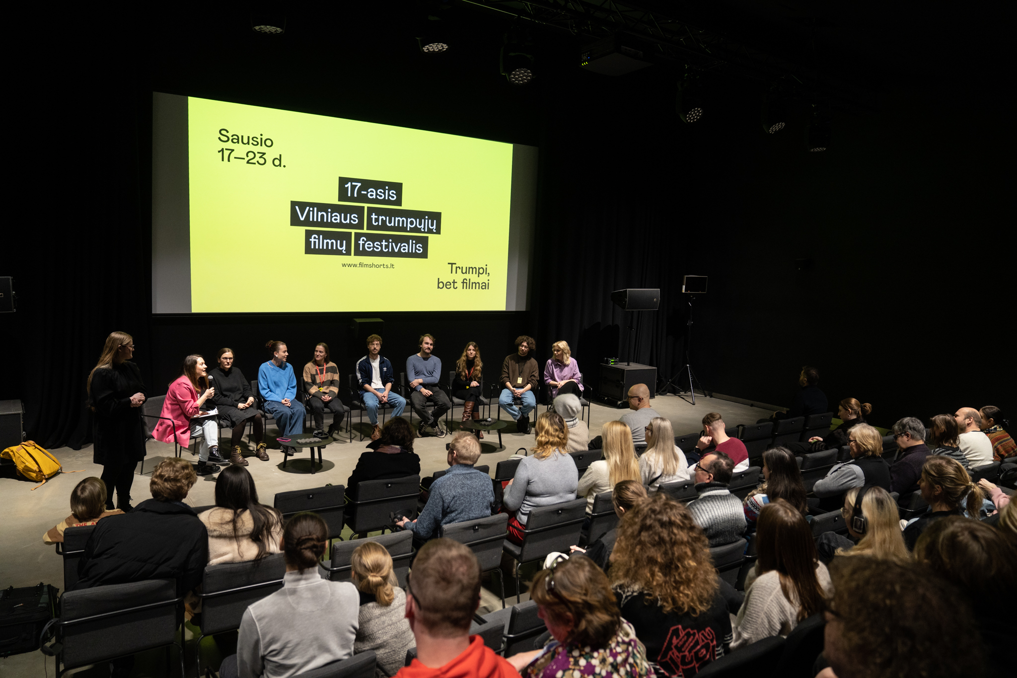 Akimirka iš Vilniaus trumpųjų filmų festivalio
Nuotraukos autorius: Tautvydas Stukas